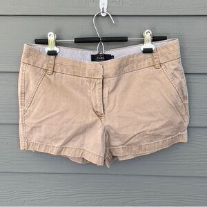J. Crew Khaki Chino Cotton Shorts